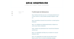Desktop Screenshot of dave.radparvar.com
