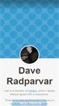 Mobile Screenshot of dave.radparvar.com